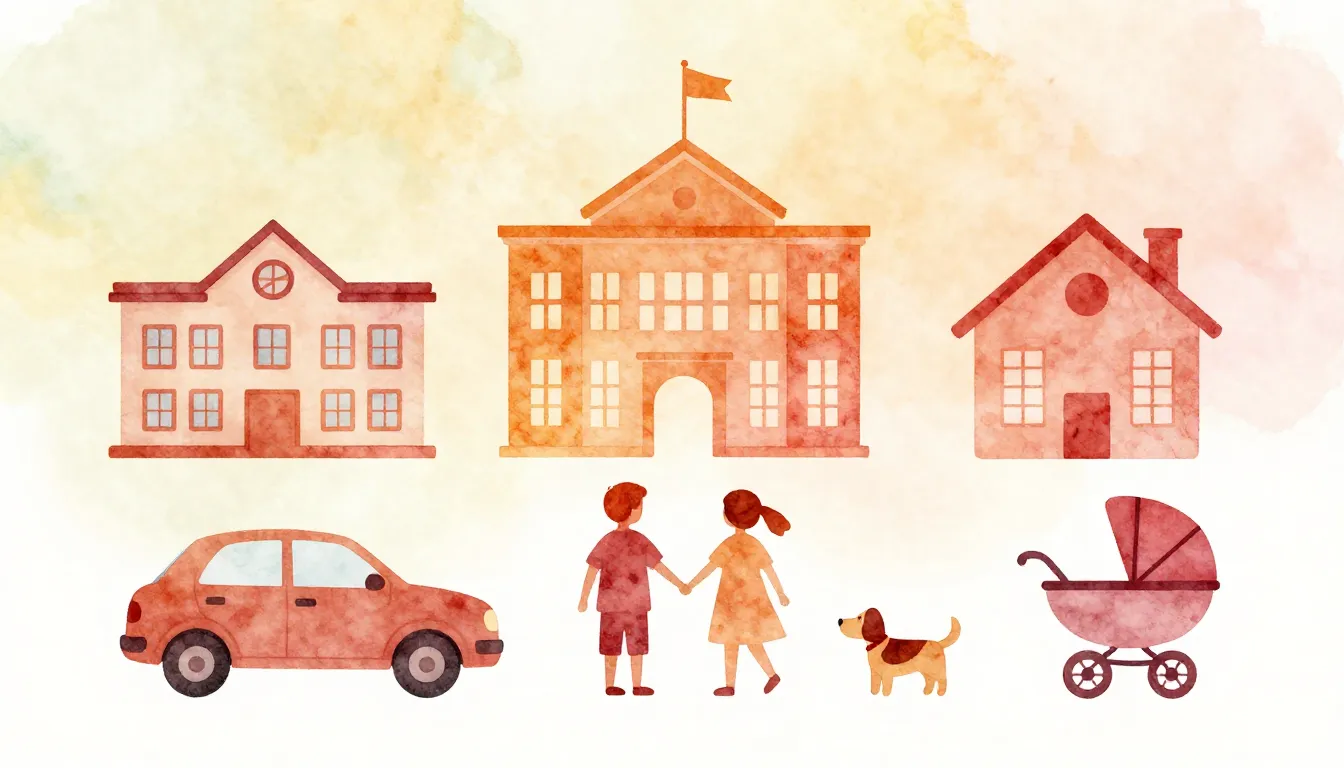 Vibrant watercolor style. A heartwarming, minimalist illustr...