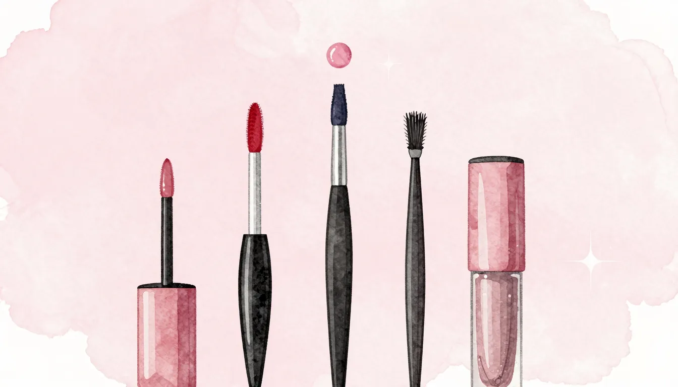 Watercolor style. Minimalist aesthetic illustration of manic...