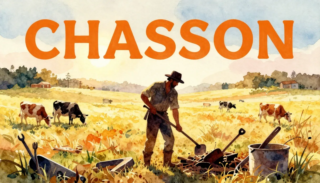 Vibrant watercolor style. Chanson album cover, rustic, stron...