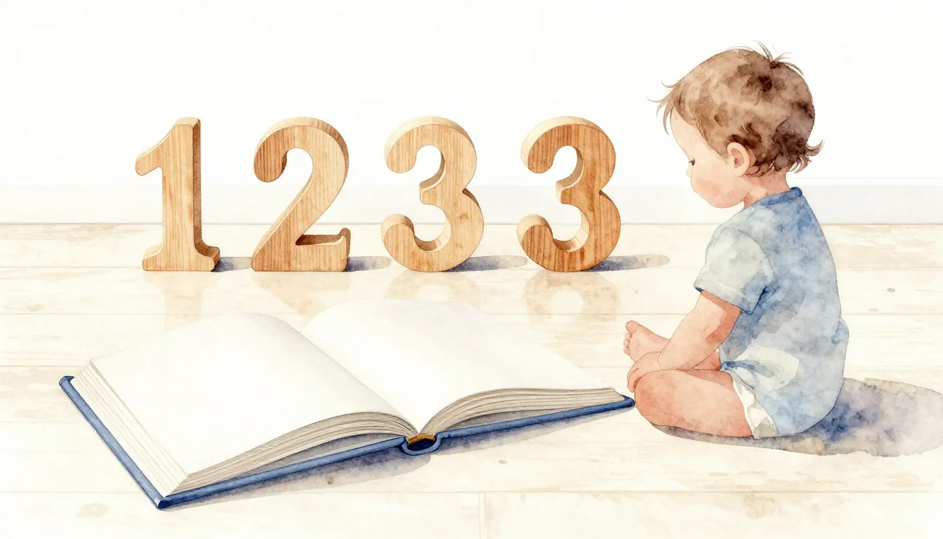 Watercolor style. A bright playroom floor with an open pictu...