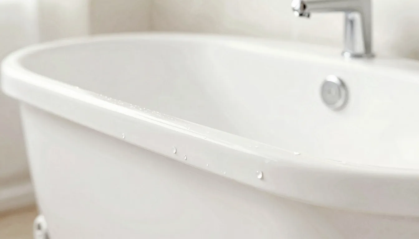 Watercolor style. Close up of a smooth glossy white surface ...
