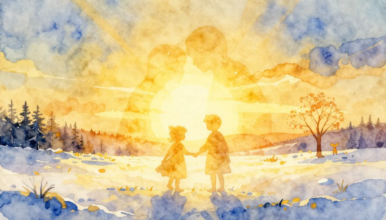 Vibrant watercolor style. Genre: Lullaby.

"A heartwarming, ...