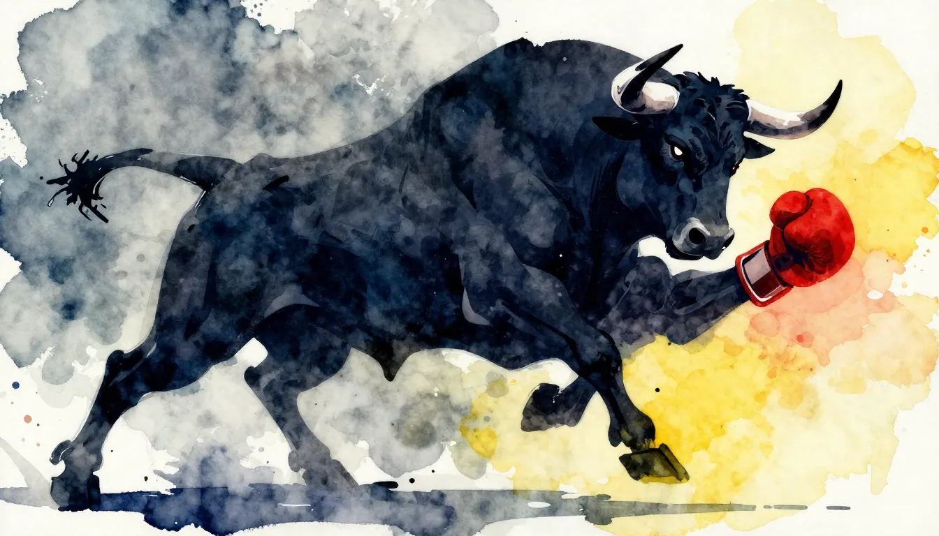 Vibrant watercolor style. A dynamic, stylized illustration o...