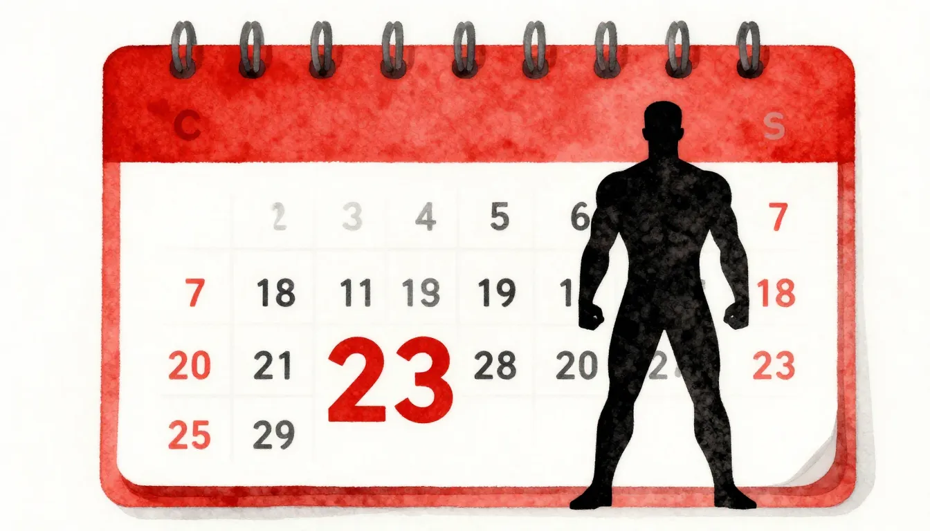 Watercolor style. A minimalist silhouette of a strong man st...