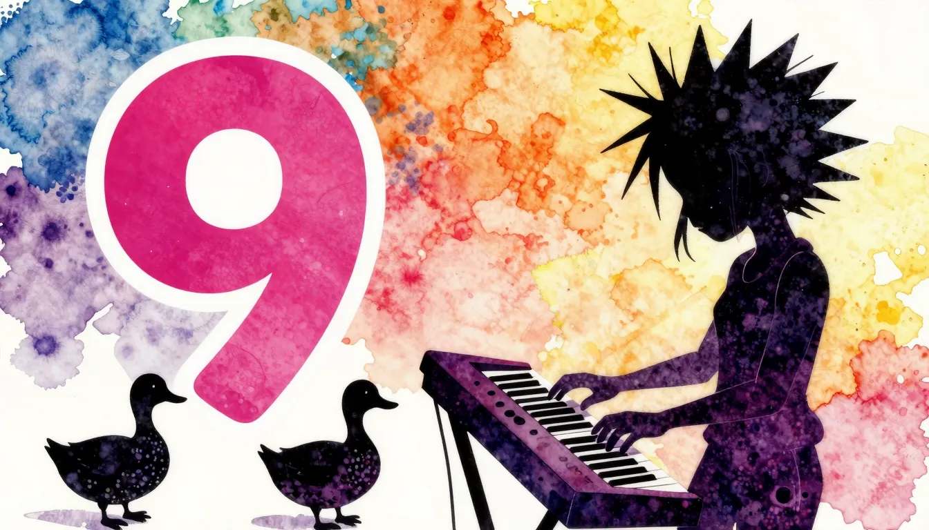 Vibrant watercolor style. Punk rock album cover. Energetic, ...