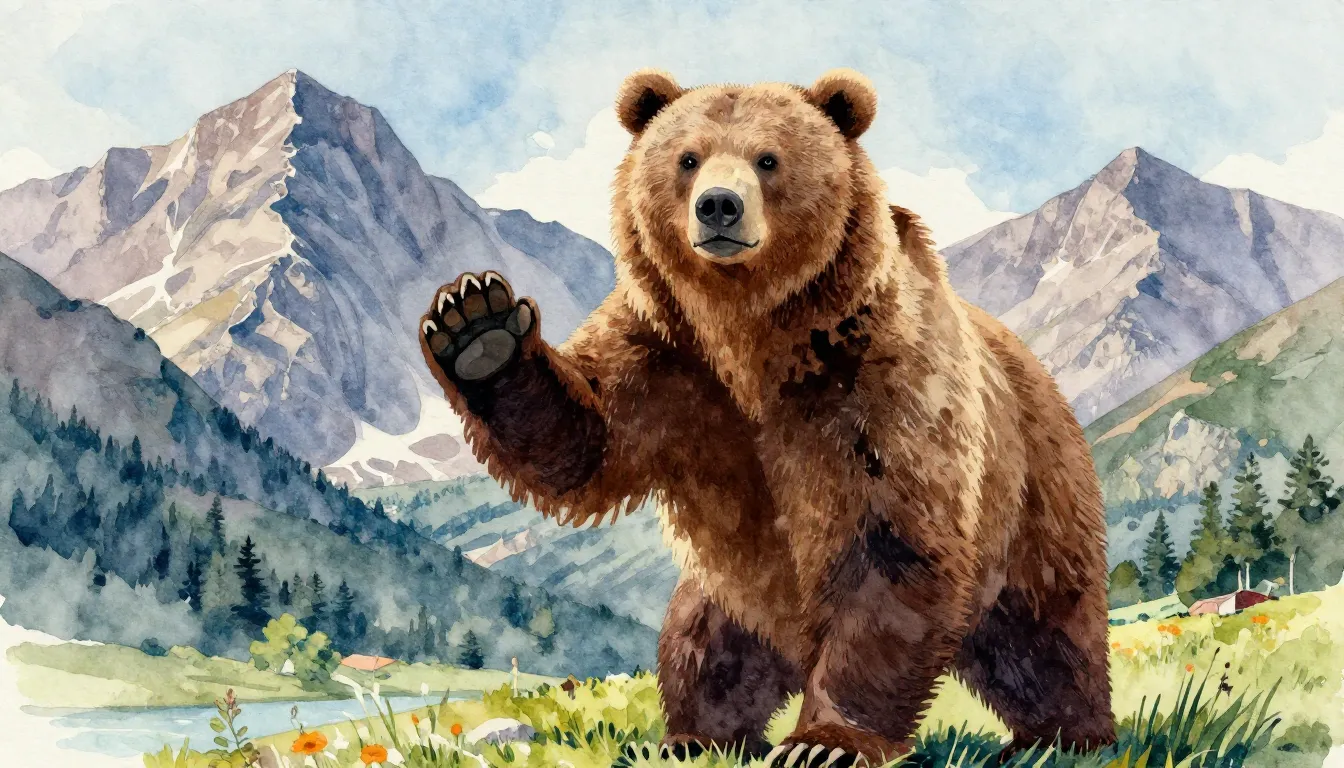 Vibrant watercolor style. Hip-hop album cover: A powerful, s...