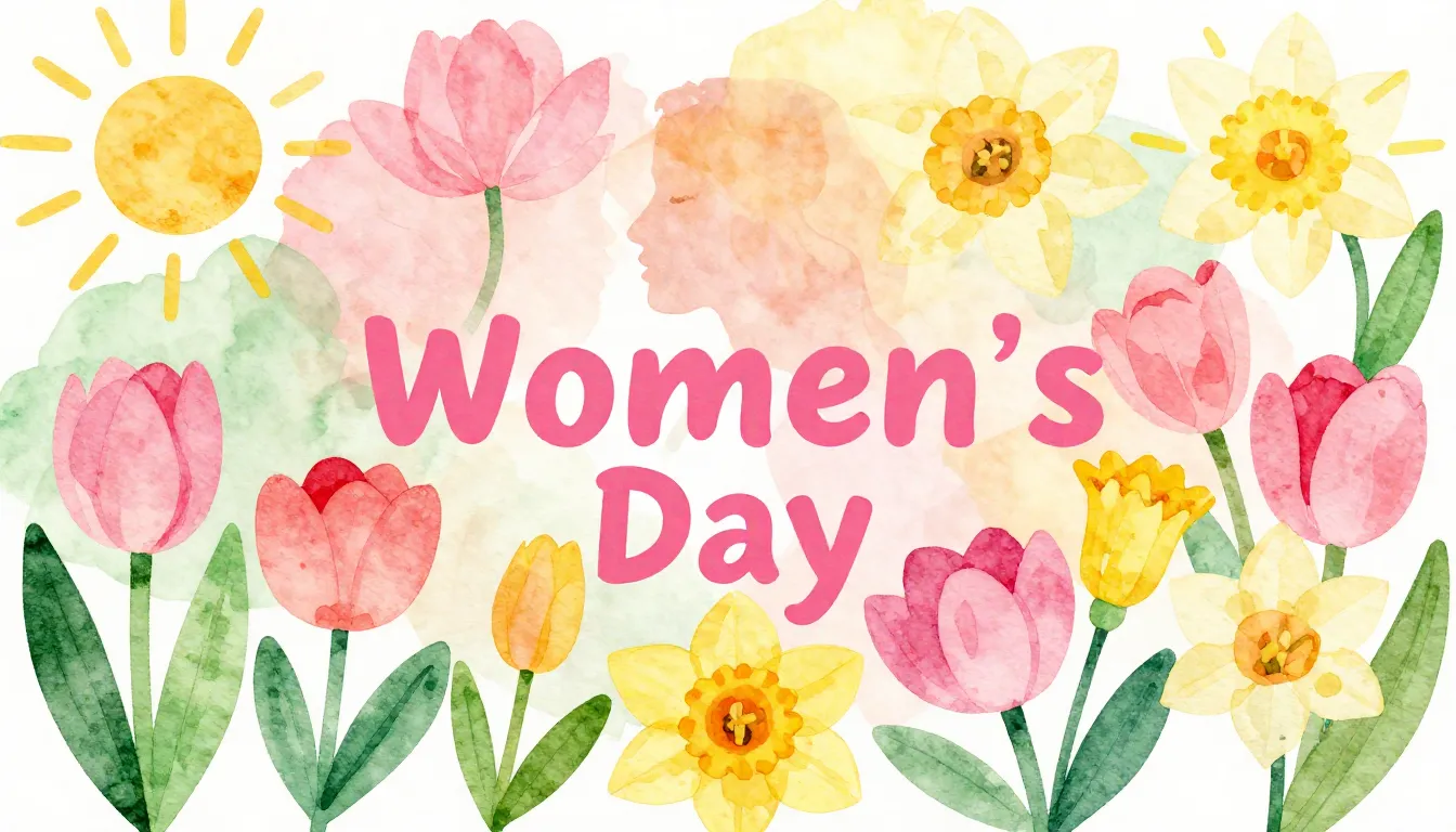 Vibrant watercolor style. A vibrant, joyful, and warm cover ...