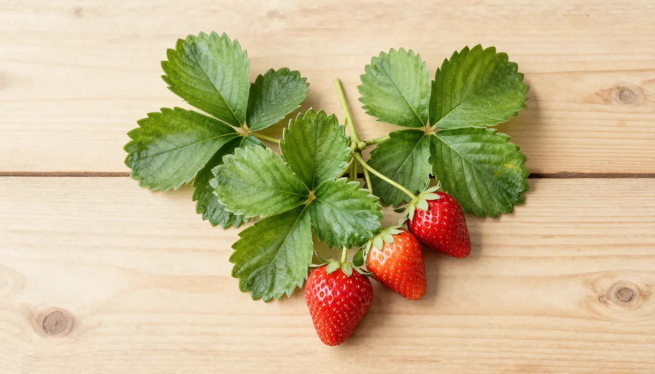 Watercolor style. A heart shape made of fresh green leaves a...