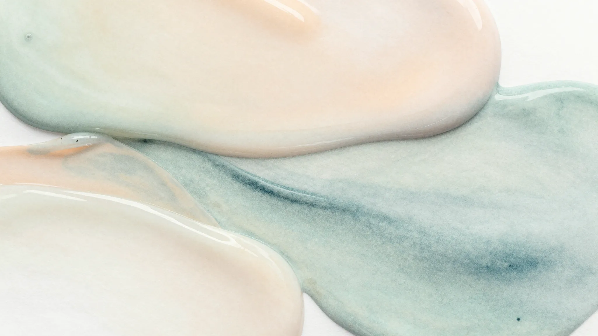 Watercolor style. Abstract composition of flowing gel polish...