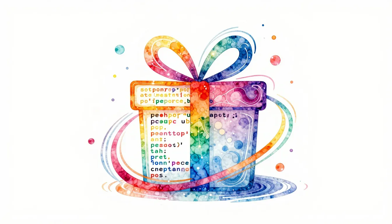 Watercolor style. A vibrant abstract image with swirling lin...