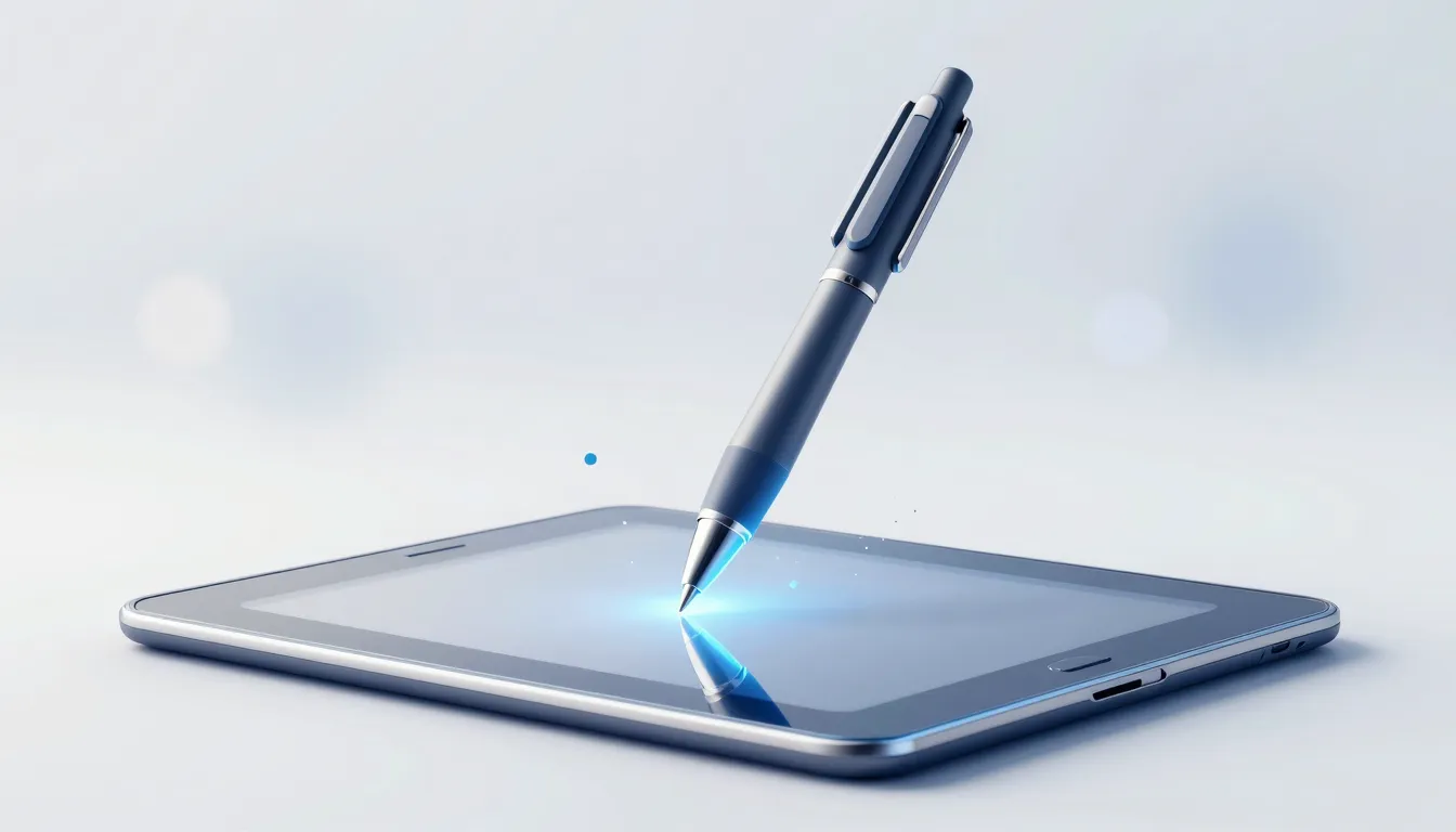 Watercolor style. A minimalist 3D render of a glowing digita...