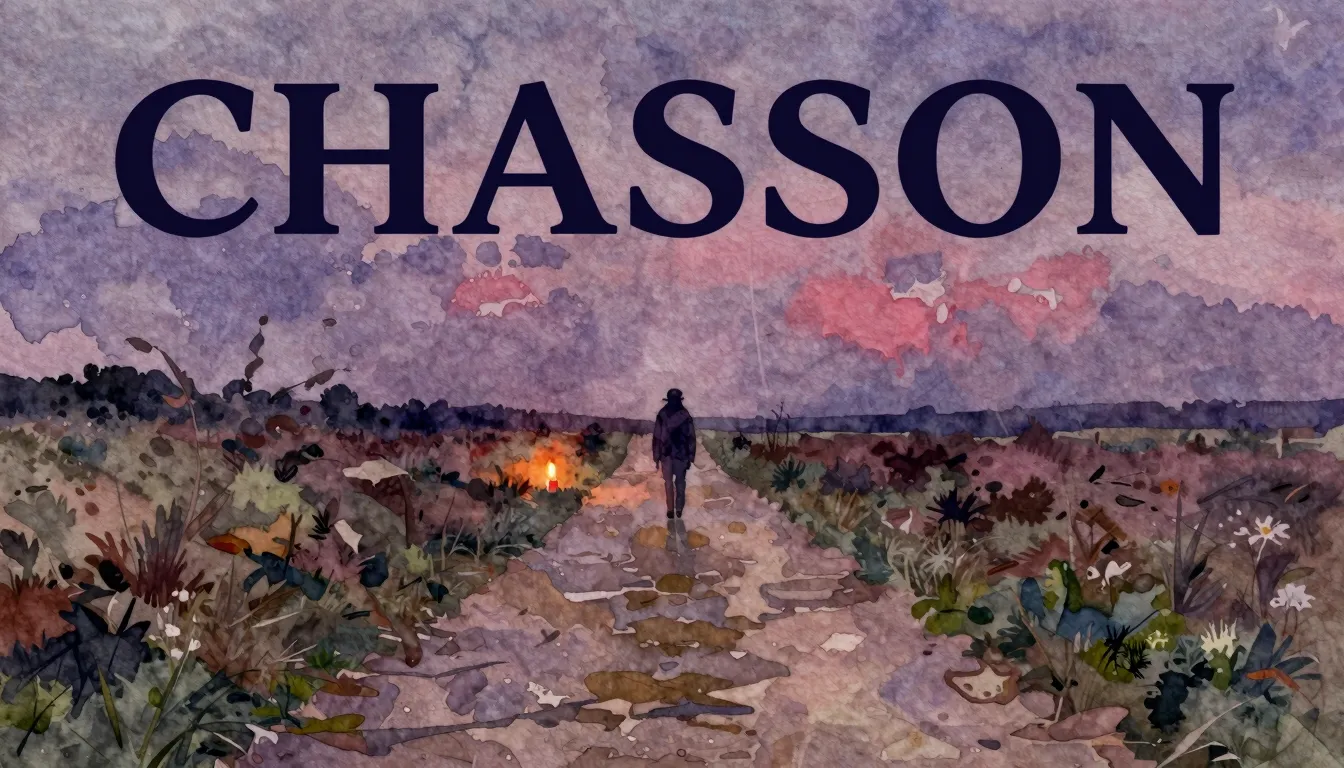 Vibrant watercolor style. Chanson album cover, melancholic, ...