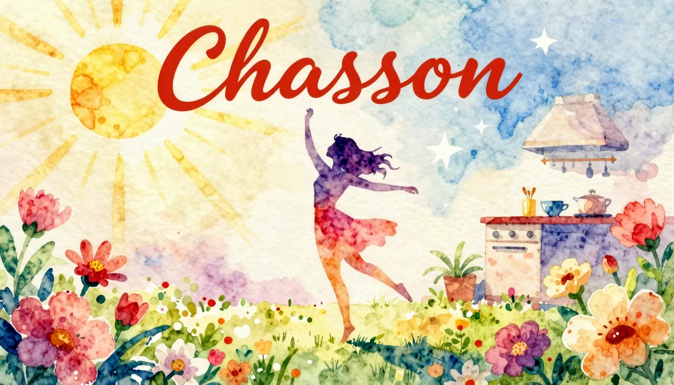 Vibrant watercolor style. Chanson album cover. Bright, warm,...