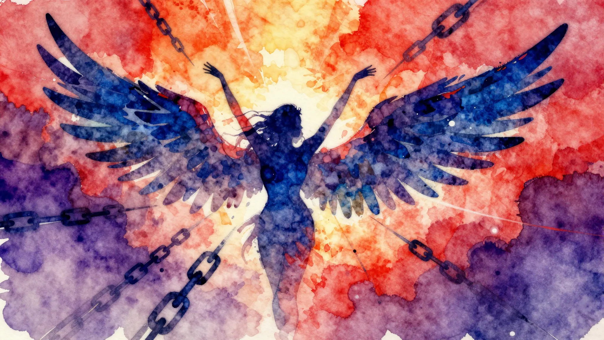 Vibrant watercolor style. Vibrant, energetic, dance pop albu...