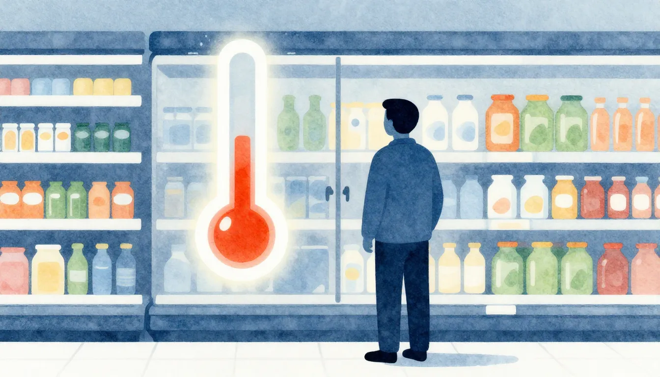 Watercolor style. A stylized silhouette of a customer standi...