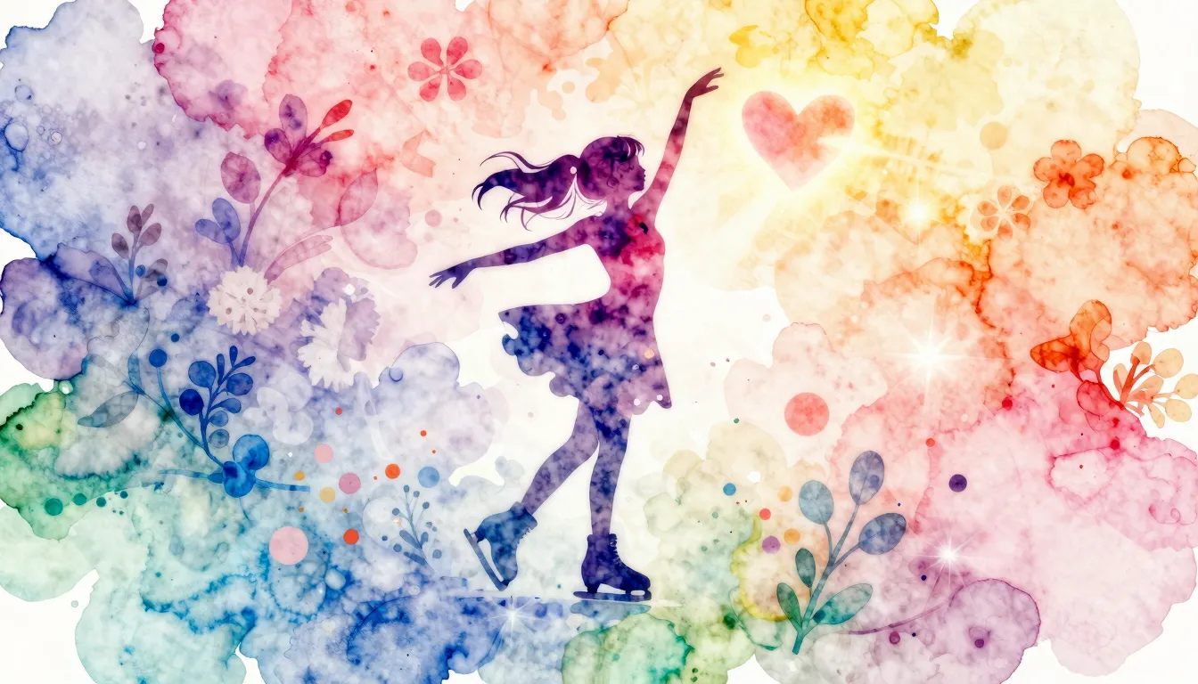 Vibrant watercolor style. Rap album cover, vibrant, spring c...