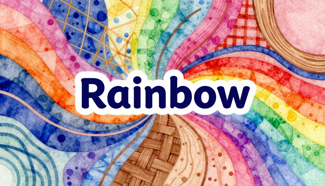 Vibrant watercolor style. Album cover for an electronic song...