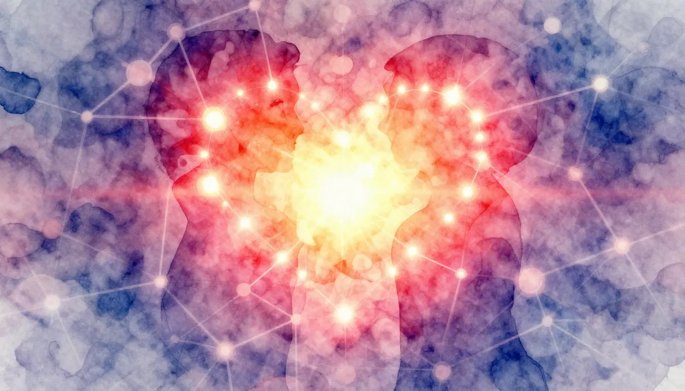 Vibrant watercolor style. Romantic, modern, abstract album c...