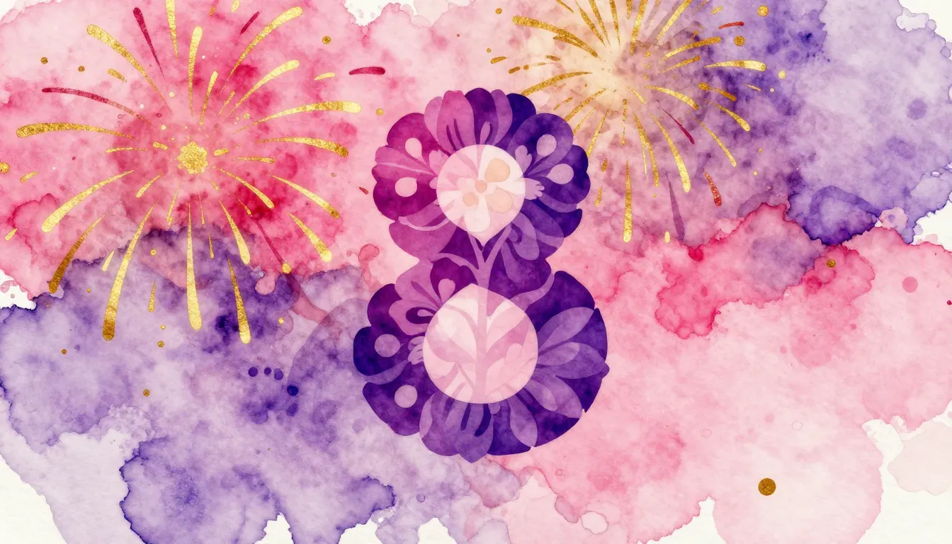 Watercolor style. A vibrant abstract background with splashe...