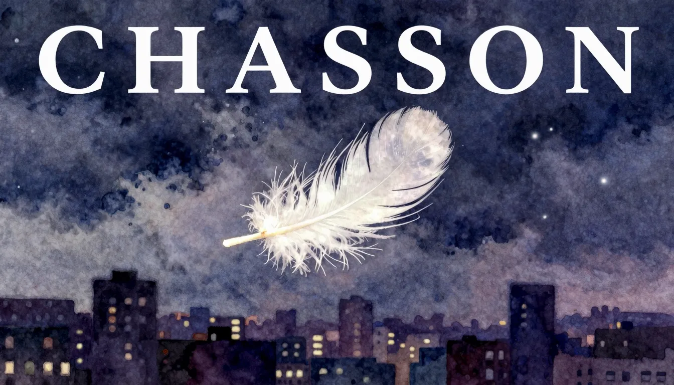 Vibrant watercolor style. Chanson album cover: A single, eth...