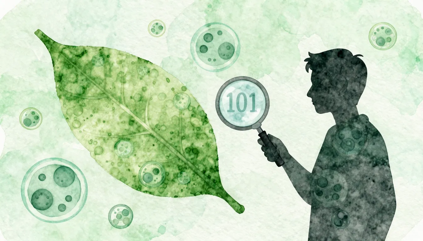 Watercolor style. Silhouette of a person with a magnifying g...