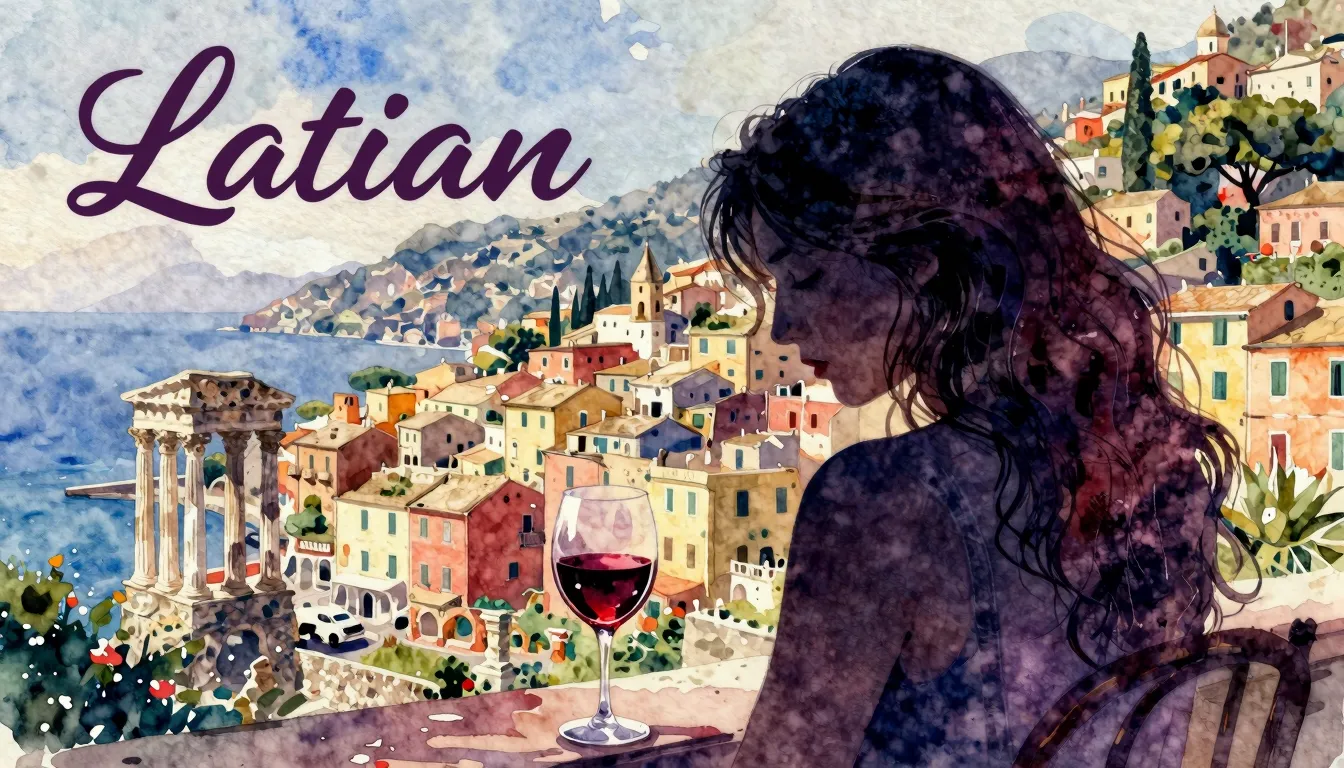 Vibrant watercolor style. Latin song album cover. Sad woman'...