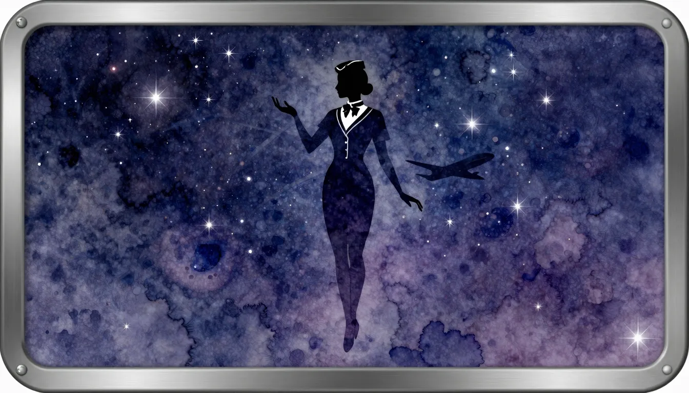 Vibrant watercolor style. Metal album cover: silhouette of a...