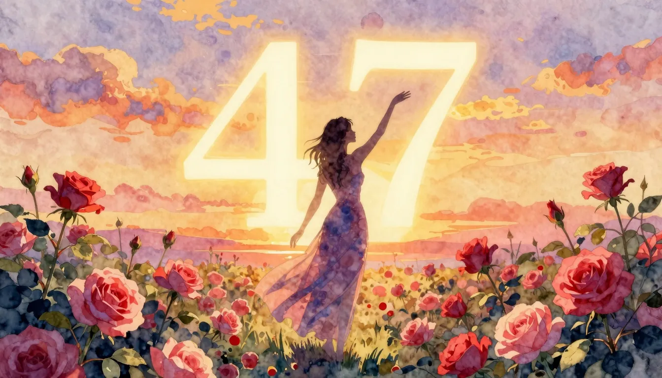 Watercolor style. A silhouette of a graceful woman standing ...