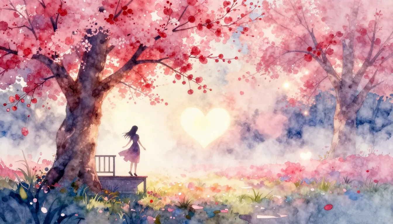 Vibrant watercolor style. Pop dance song cover: vibrant cher...