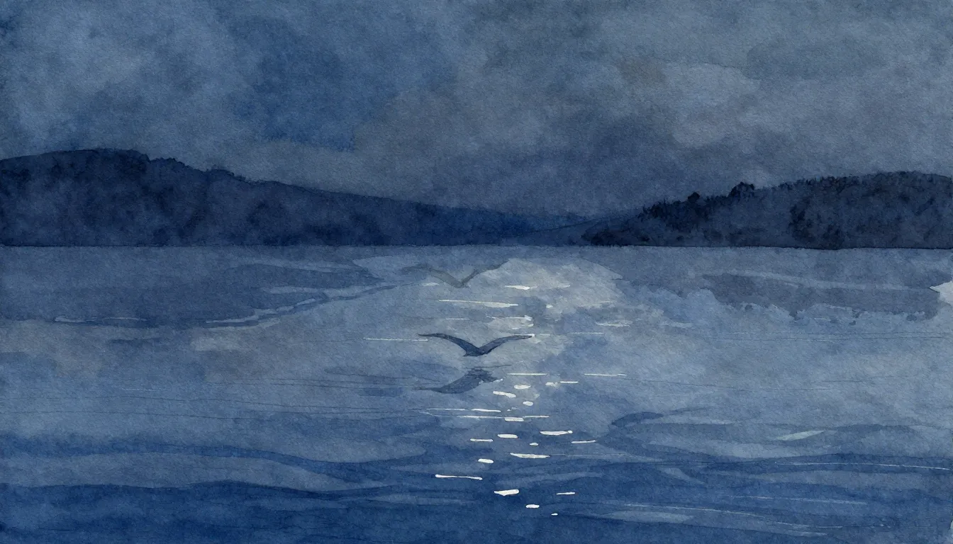 Vibrant watercolor style. Folk song album cover, abstract, m...