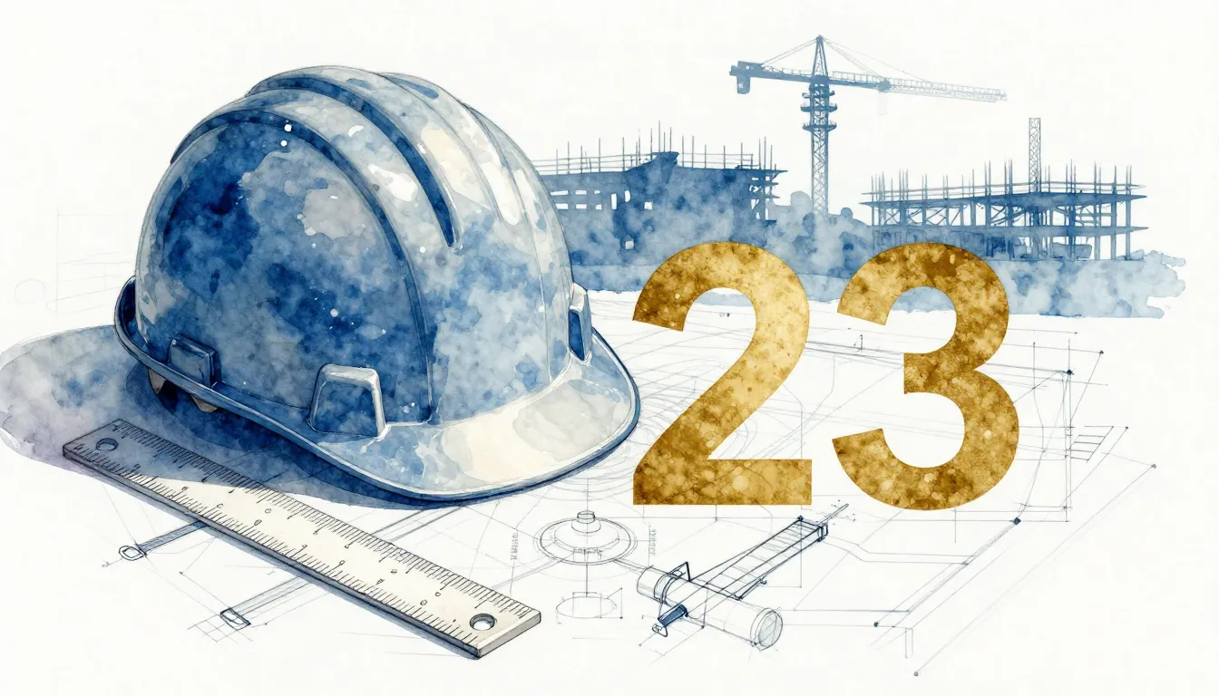 Watercolor style. Abstract engineering blueprint with a hard...