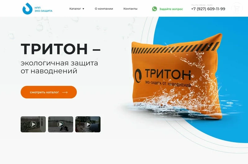 Скриншот проекта Интернет-магазин НПП 