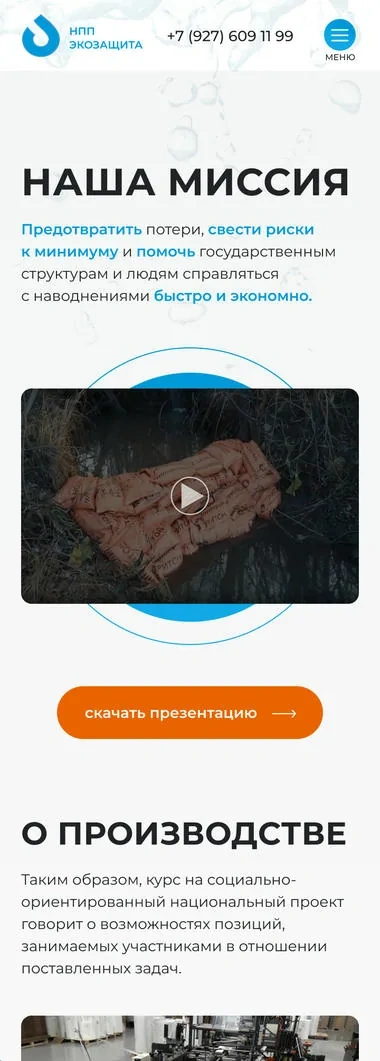 Скриншот проекта Интернет-магазин НПП 
