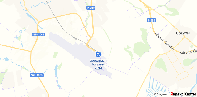 Карта МВЦ Казань Экспо