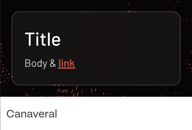 Тема 'Canaveral'