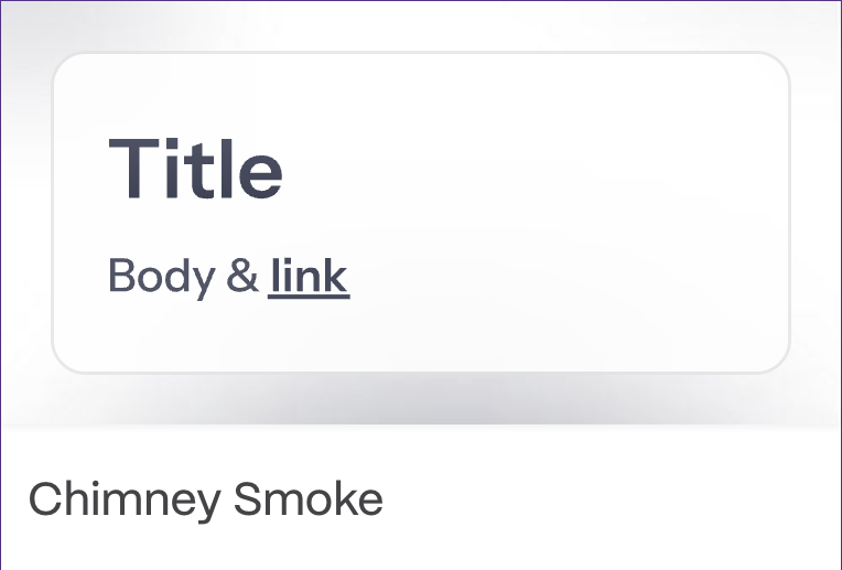 Тема 'Chimney Smoke'