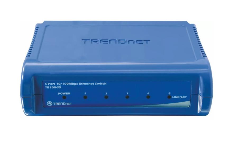 Коммутатор неуправляемый TRENDnet TE100-S5/RU #1