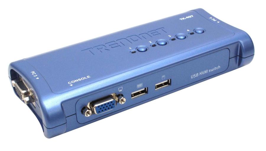 Свитч KVM TRENDnet TK-407 #1