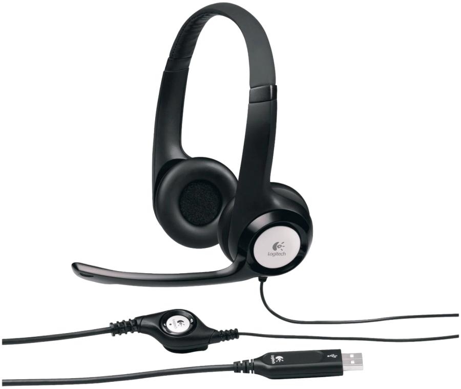 Стереогарнитура Logitech USB Headset H390 #1