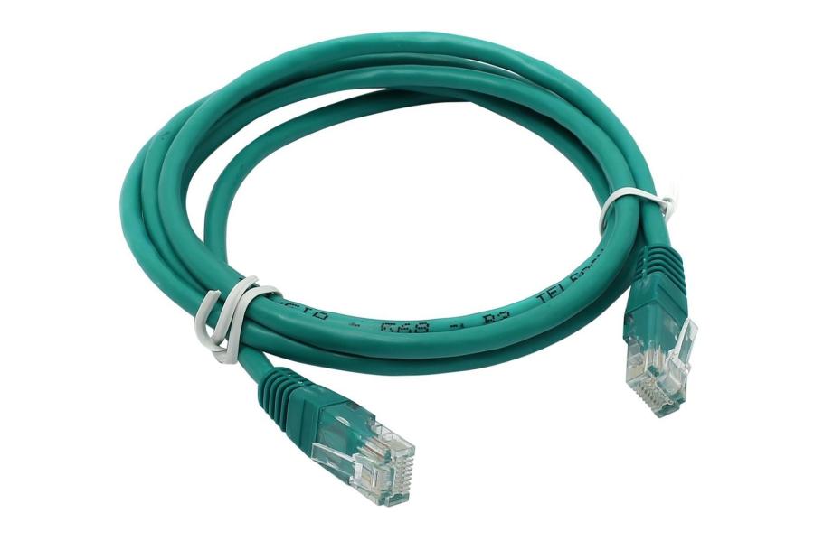 Патч-корд NEOMAX  U/UTP Cat.5E 2m Зелёный #1