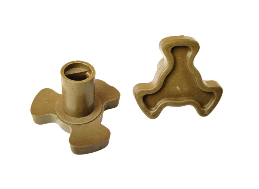 Привод (куплер) для тарелки СВЧ-печи  H-21мм D-34мм #1