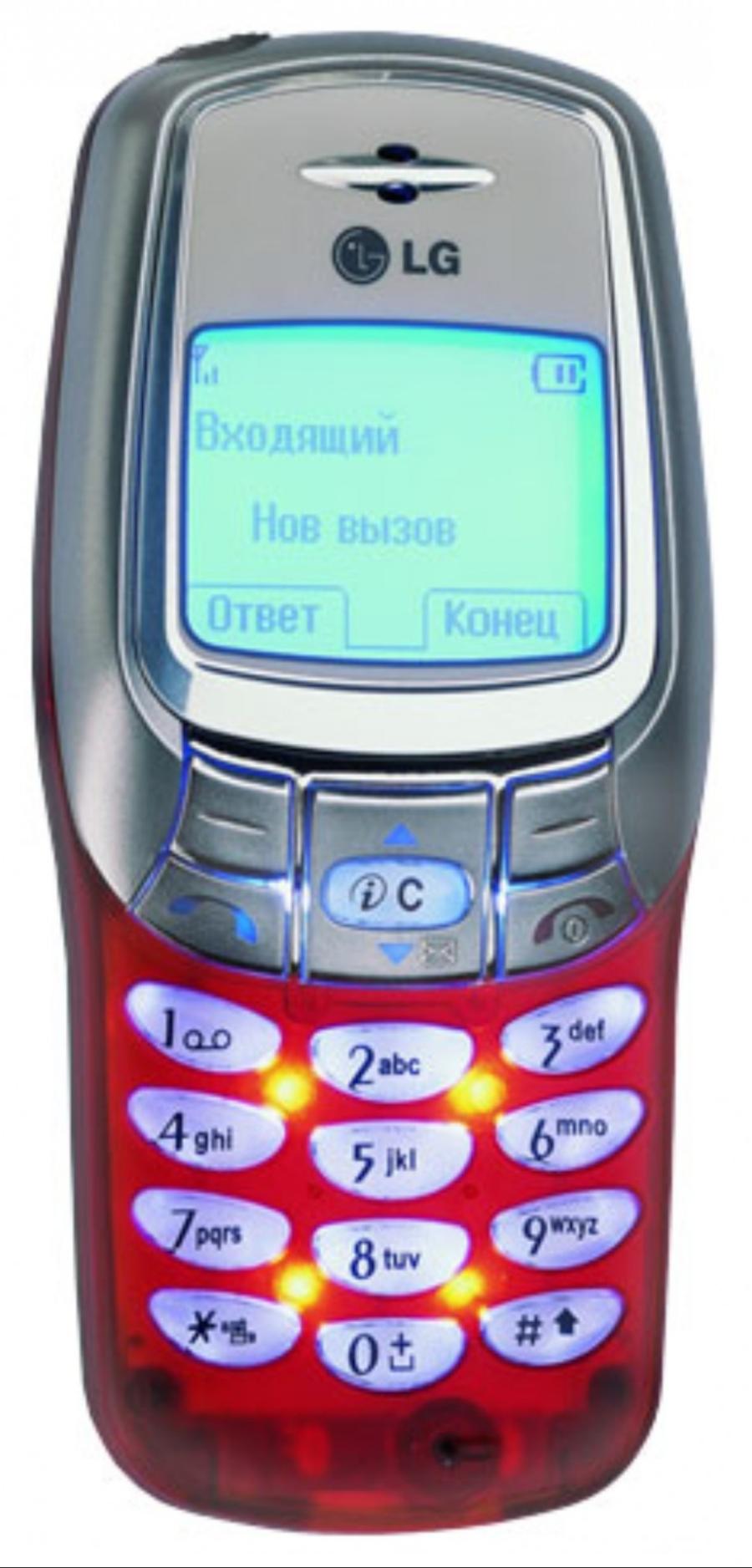 раскладушка lg 2003 года