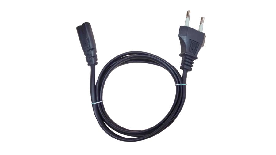 Кабель питания CEE 7/16   CEE7/16 - IEC-C7 1.2m  2×0.5 mm2 #1