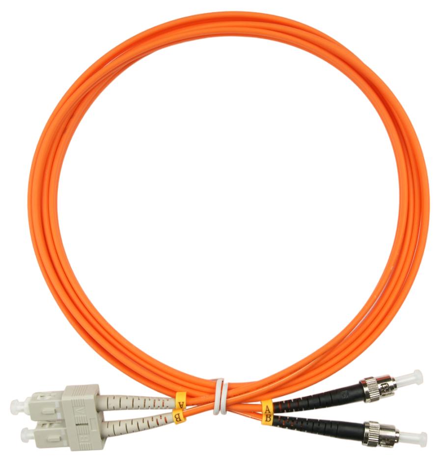 Патч-корд   ST-LC UPC Duplex 50/125 3m #1