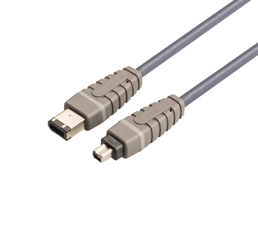 Кабель интерфейсный  FireWire 400 4pin-6pin #1