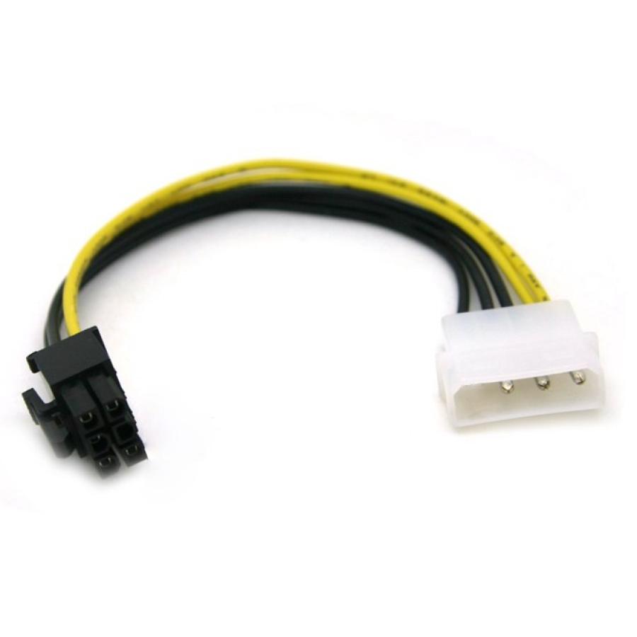 Переходник питания  4-Pin MOLEX (F) - 6-Pin PCI-E (M) 0.12M #1
