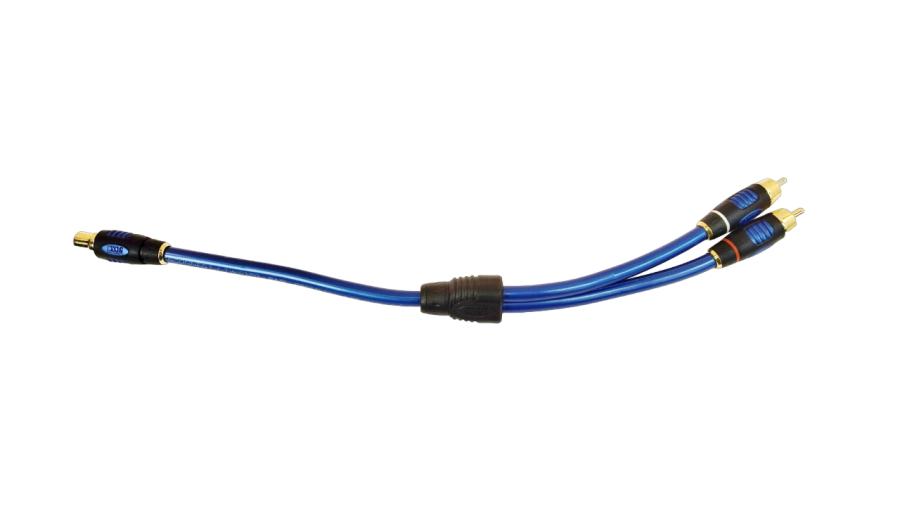 RCA audio cable IXOS 2хRCA(m)-1xRCA(f) #1