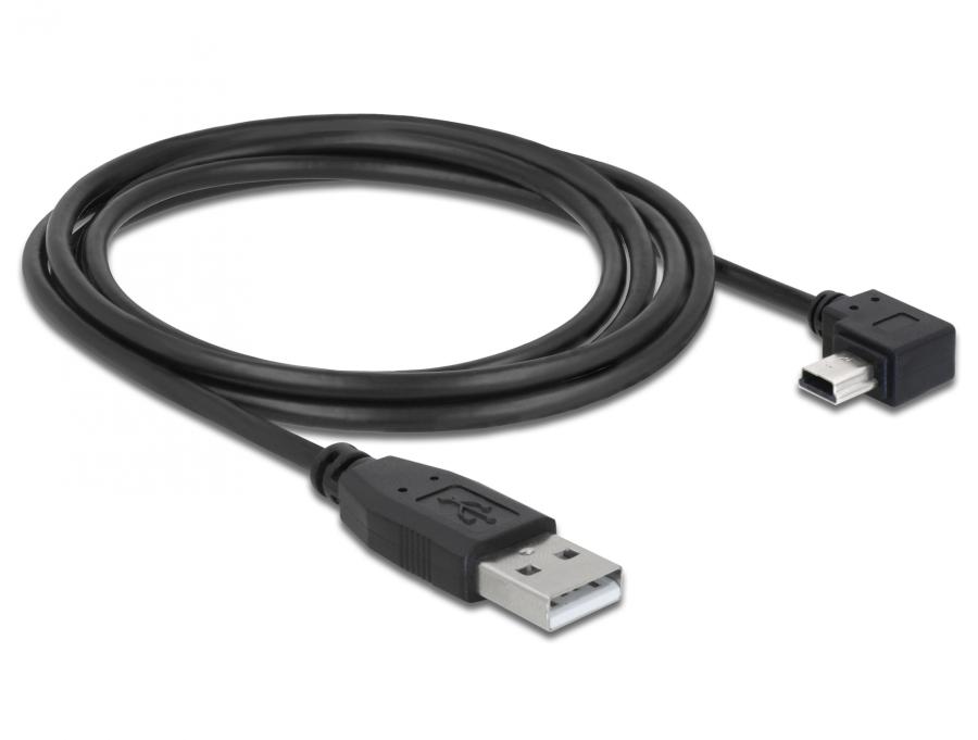 Кабель mini-usb  USB A (M) - Mini-USB (M) Угловой 1.8m #1