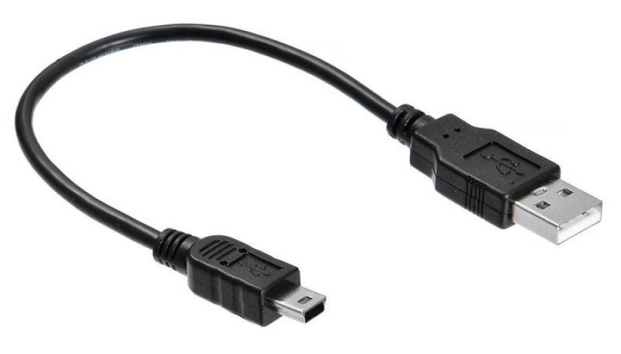 Кабель mini-usb  USB A (M) - Mini-USB (M) 0.45m #1