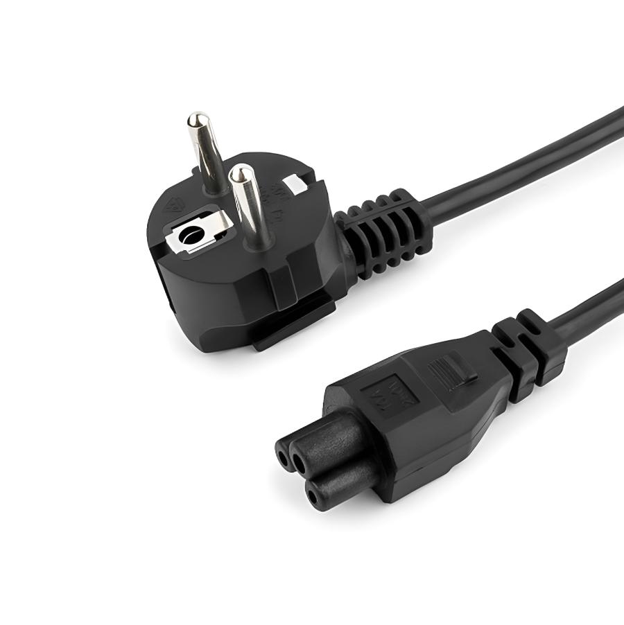Кабели питания CEE7/7  CEE7/7 Угловой - IEC-C5 3G×0.75мм² 0.7M #1